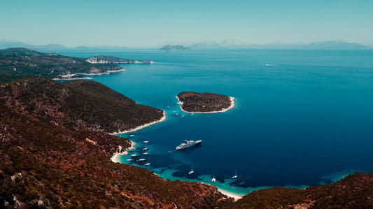 Greek Islands Superyacht Print
