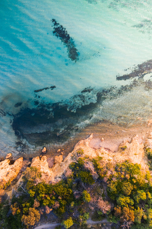 Safety Beach Cliffs | Mornington Peninsula Print