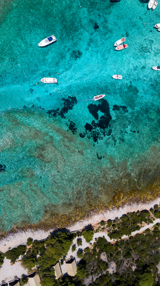 Coast of Split, Croatia Print