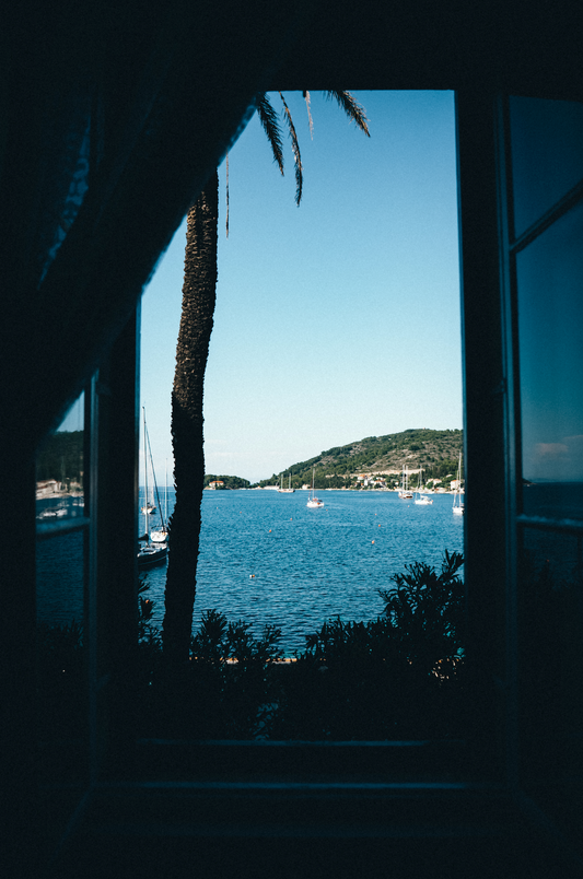 Vis Window, Croatia Print