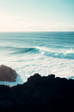 Open image in slideshow, Crashing waves | Byron Bay Print
