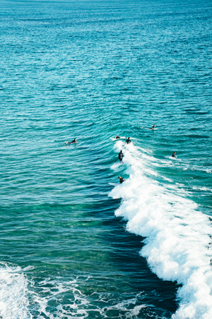 Open image in slideshow, Crashing waves II | Byron Bay Print
