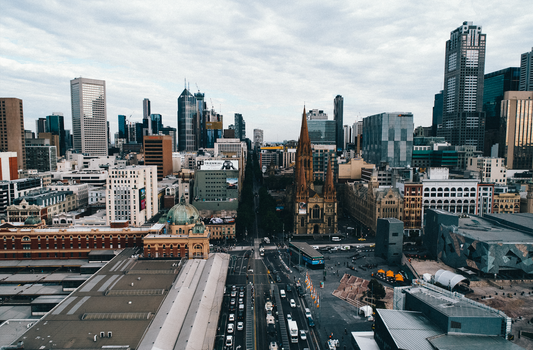 Swanston on any Monday | Melbourne Print