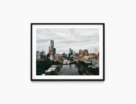 Down the Yarra | Melbourne City Print