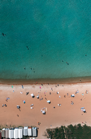 Open image in slideshow, South Beach Swimmers III
