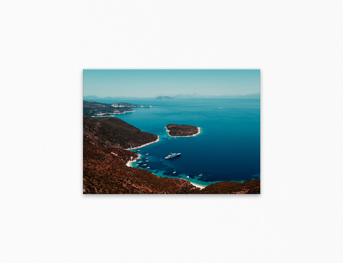 Greek Islands Superyacht Print