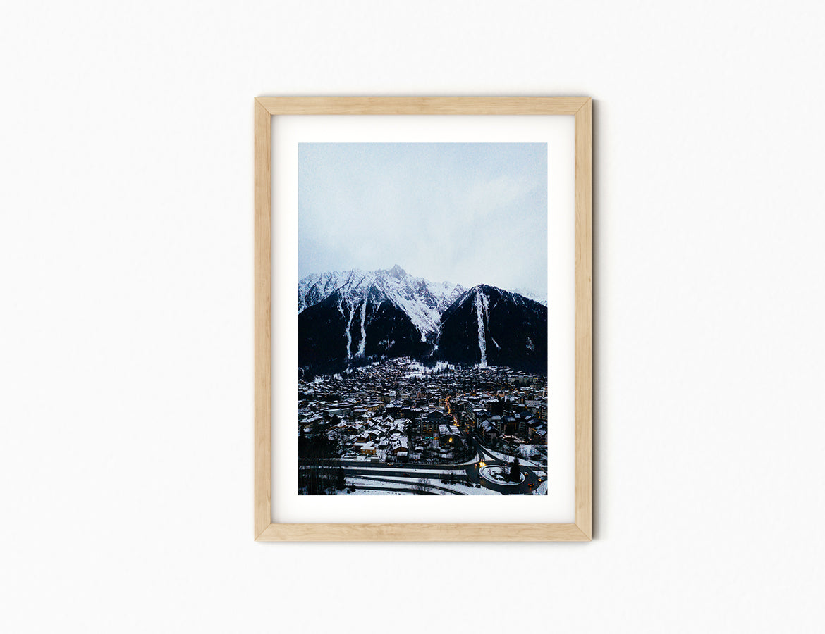 Mont Blanc, France Print.