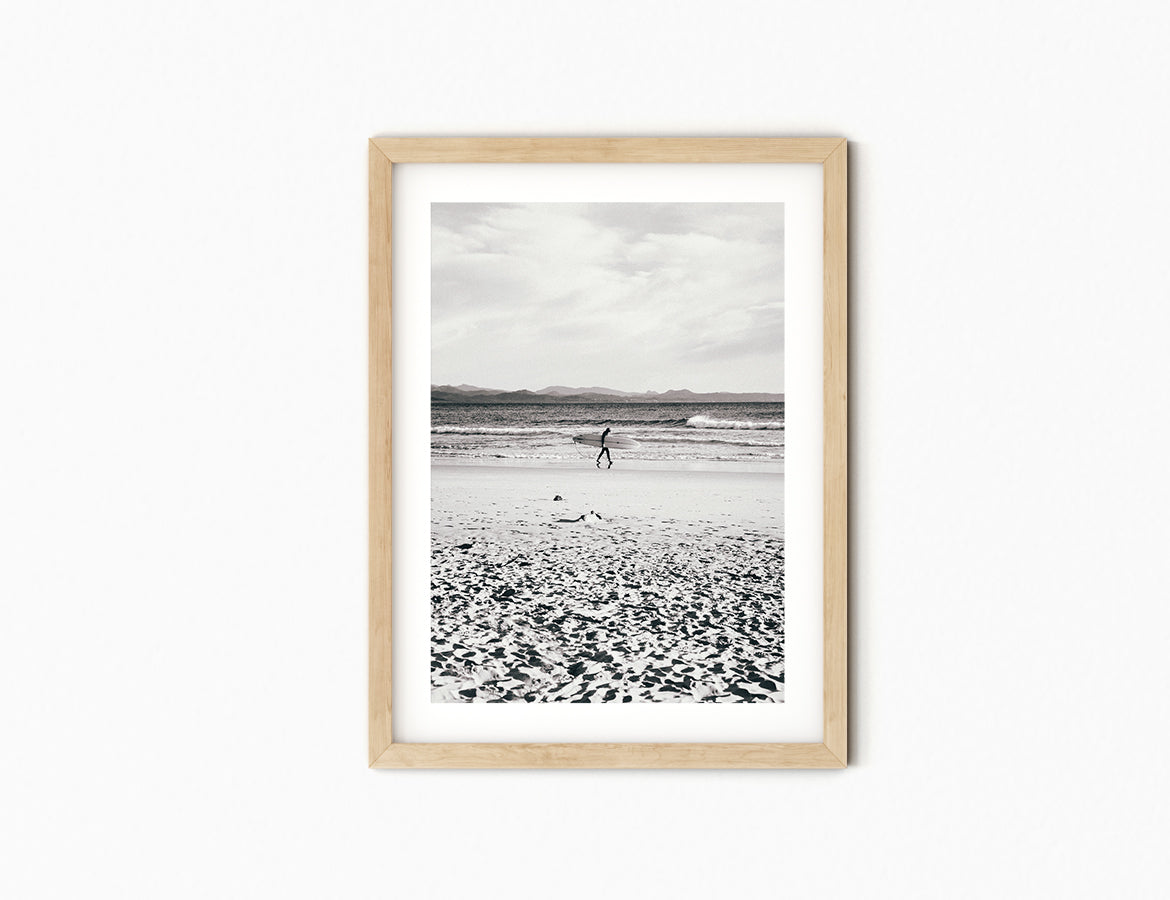 Byron Surfer Print