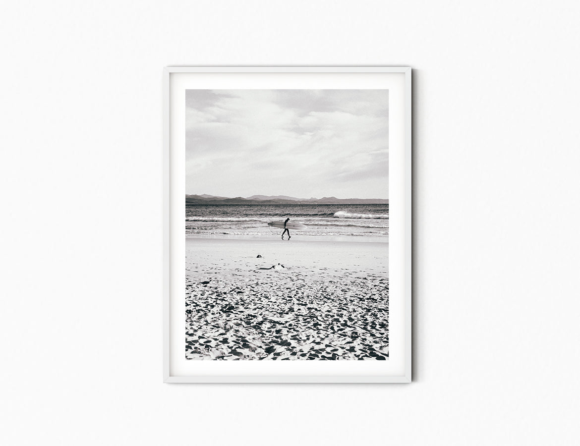 Byron Surfer Print