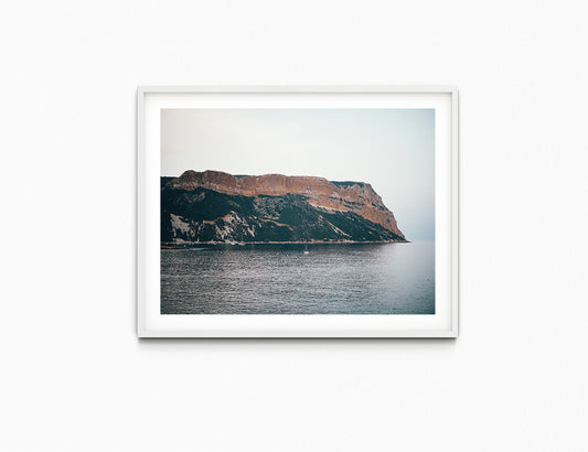Cassis Cliff Print