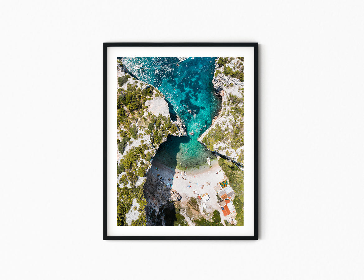 Croatian Cove Print
