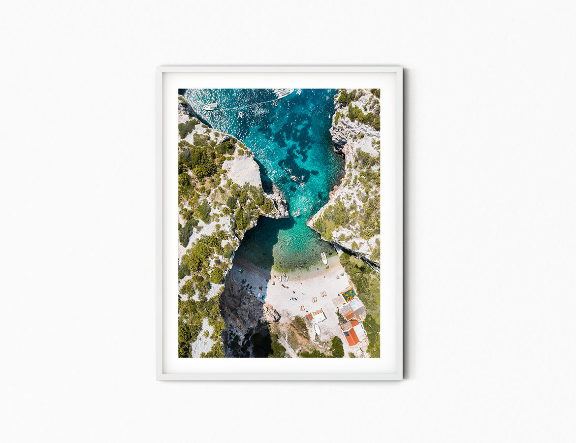 Croatian Cove Print