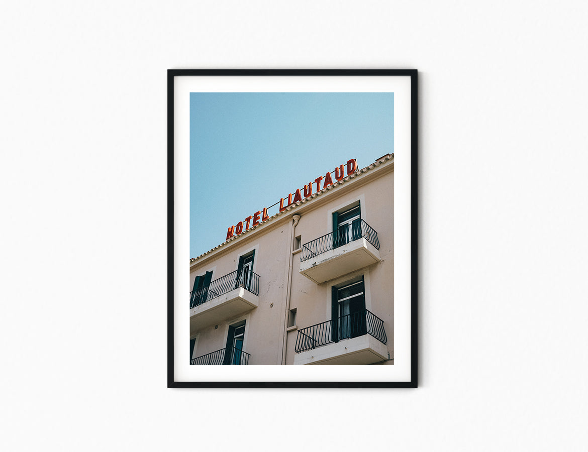 Hotel Liautaud, Cassis Print