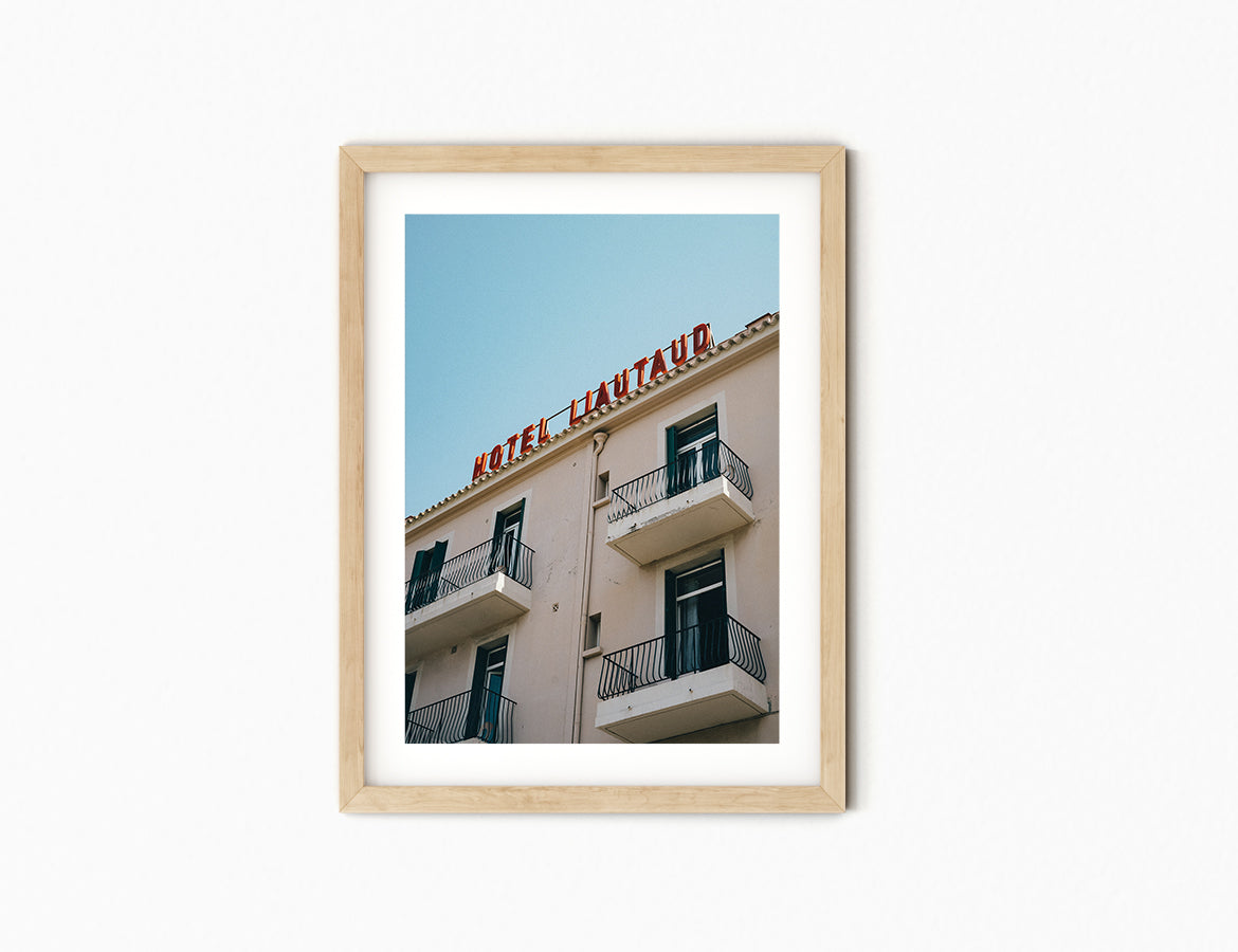 Hotel Liautaud, Cassis Print