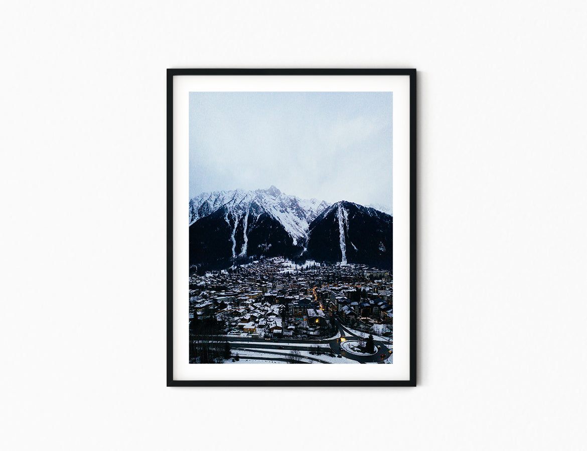 Mont Blanc, France Print.