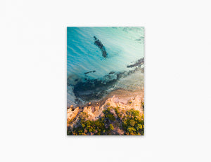 Safety Beach Cliffs | Mornington Peninsula Print