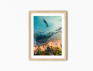 Safety Beach Cliffs | Mornington Peninsula Print