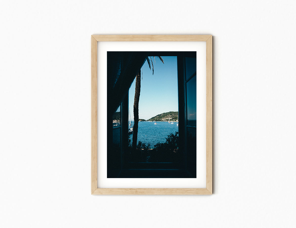 Vis Window, Croatia Print