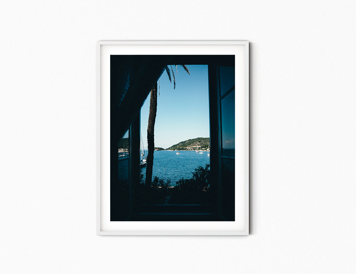 Vis Window, Croatia Print